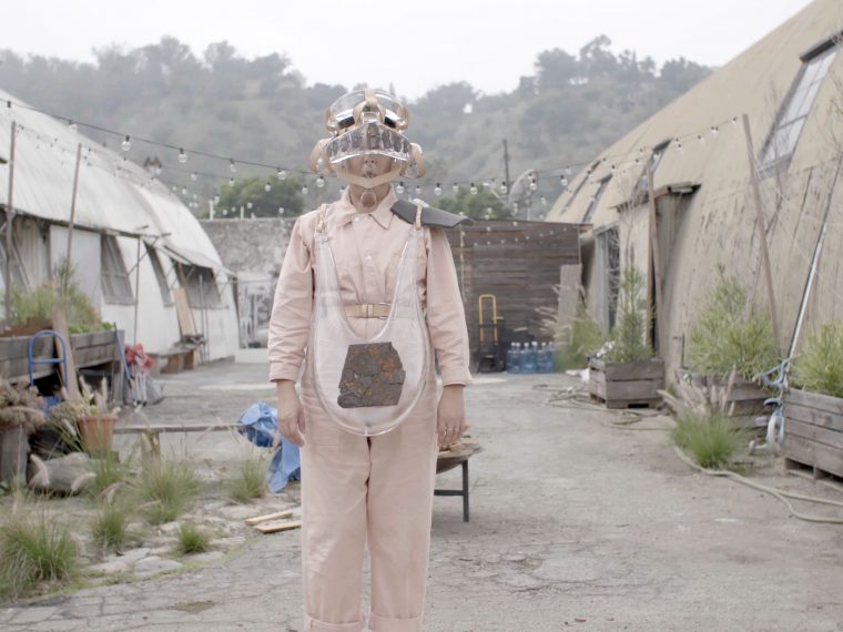 Tanya Aguiñiga at her Los Angeles studio. Production still from the Art21 television series “Art in the Twenty-First Century,” Season 10, 2020. © Art21, Inc. 2020.