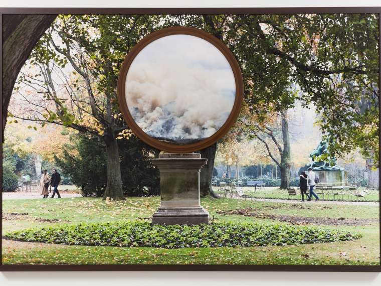 Euclidean Gris Gris (Paris/Cape Town), 2019
Two archival pigment prints in artist’s frames
60 3/8 x 89 1/2 x 2 1/2 in.
Courtesy of the artist, David Lewis, New York, and Meliksetian | Briggs