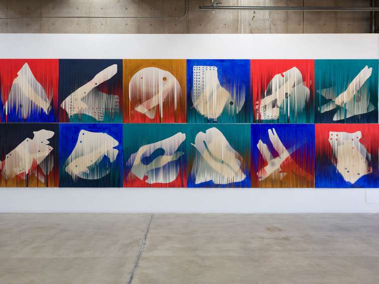 Installation View of Ali Silverstein’s Solo Exhibition “The Fantastical Reconstruction of the Epine
GY7, Chapter 1: The Fragments,” 2020.