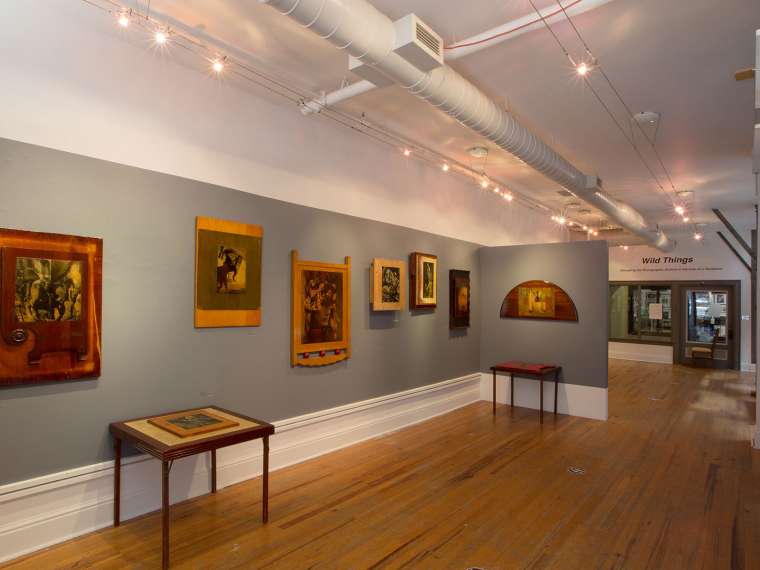 Installation view of “When You Can’t Find the Words,” 2020