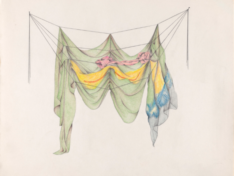 Rosemary Mayer, “Untitled,” 1971. Collection of the Museum of Modern Art, New York.