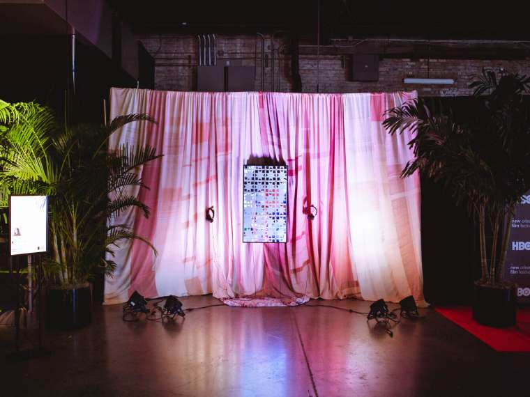 “Pieced Vessels” by artist Rachel de Cuba, photography courtesy of Rachel Lin Weaver and New Orleans Film Society