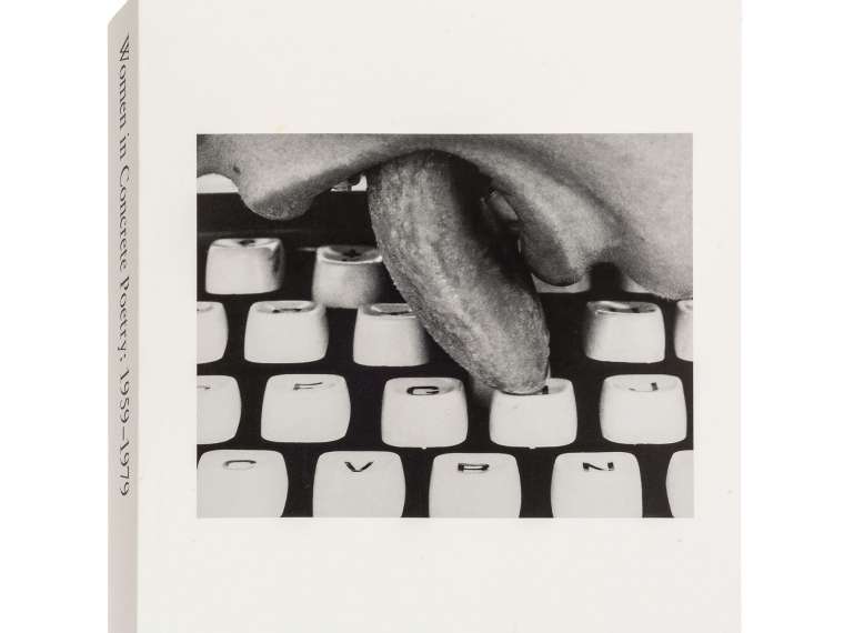 “Women in Concrete Poetry: 1959 – 1979,” 2020. Book cover. Courtesy of Primary Information.