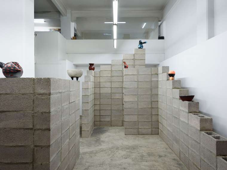 SANGREE, “The Grand Design,” installation view, Yautepec, Mexico City, February 8–April 22, 2017. Image courtesy of the artists and Yautepec, Mexico City