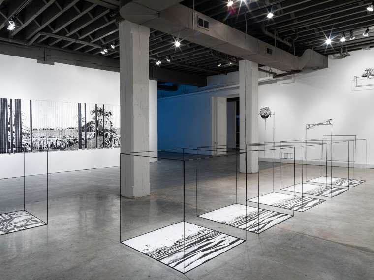 Joey Fauerso; “Inside the Spider’s Body,” 2020; Bemis Center for Contemporary Arts, Omaha, NE; Photo: Colin Conces.