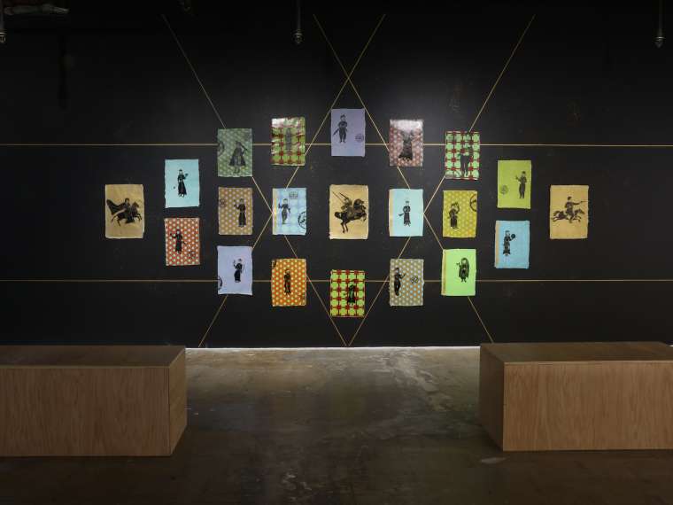 Sarah K Khan, Undisciplined Pleasures, 2021.  Installation view.