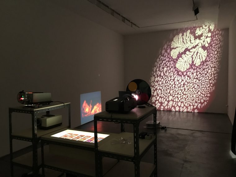 Jose Val del Omar, Óptica Biónica , 1974 – 1982. Installation view.
