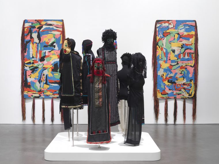 Faith Ringgold: American People, 2022. Exhibition view. New Museum, New York. Photo: Dario Lasagni
