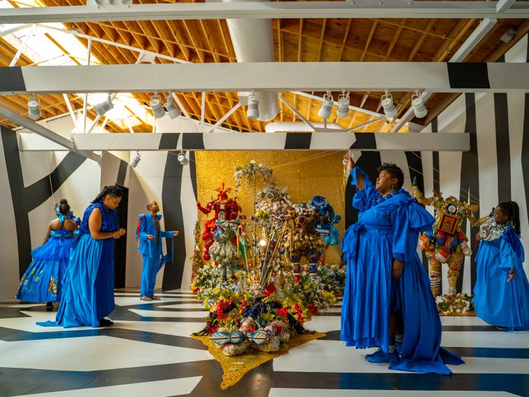 Vanessa German, Ritual Reckoning, 2019. Performance documentation. 