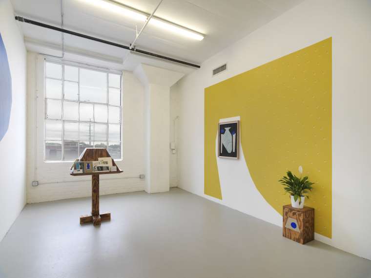 Caroline Kent, Victoria/Veronica: The figment between us, 2020. Installation view at Tiger Strikes Asteroid, Chicago. Photo by Esau McGhee.