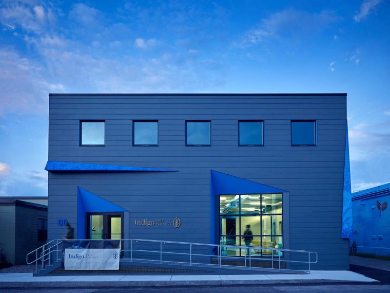 Indigo Arts Alliance, exterior.