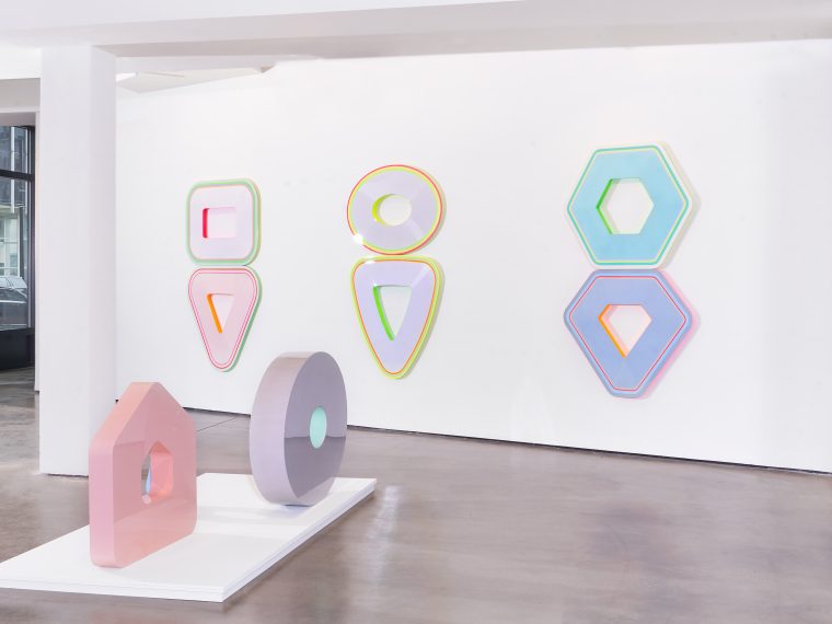 Beverly Fishman: CURE, installation view, The Contemporary Dayton, May 5–July 22, 2022. Photo by Jake Holler.