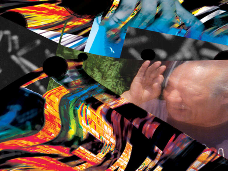 “Openings” Digital collage by George Liu.