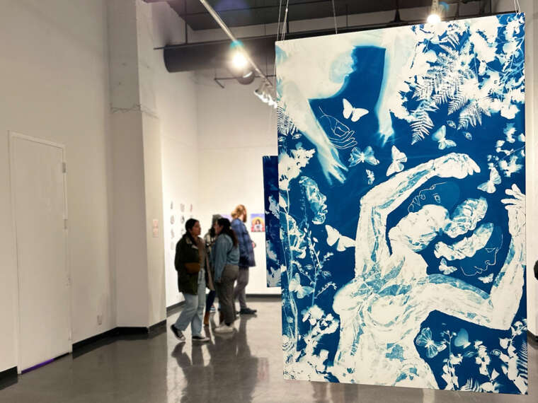 Pertenecer To Belong, 12-2-22 – 03-19-23, Vanessa Wallace-Gonzalez_Shedding Perceptions to Be Free. Image courtesy of MACLA.