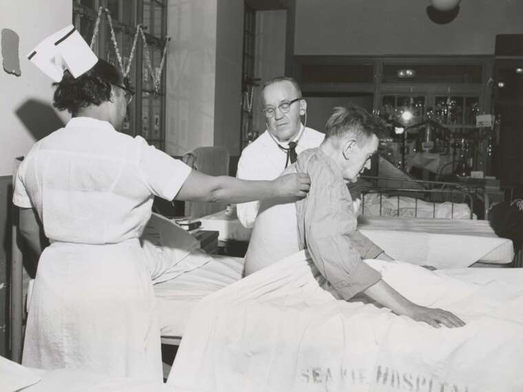 Seaview Hospital, December 1961, Collection of NYC Municipal Archives