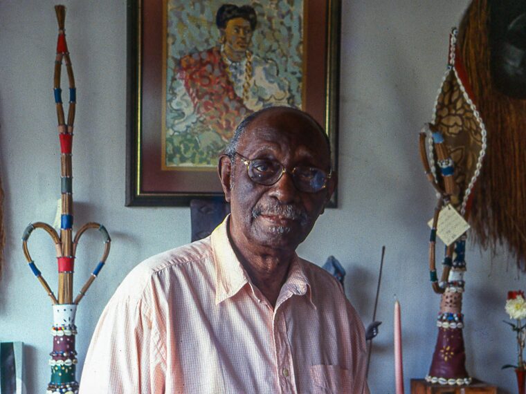 Arlete Soares, Meu Mestre [My
Teacher], 2007. Portrait of Mestre Didi.
Color photograph, Courtesy of Arlete
Soares.