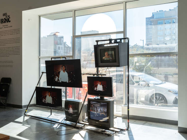 Rashid Zakat, rashid.tv, 2024
Video, vintage television monitors.