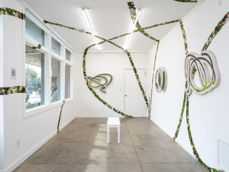 Installation view of Kalee Appleton: New Paths, 2023-2024. Courtesy Atlanta Center for Photography. Photograph by José Ibarra Rizo.