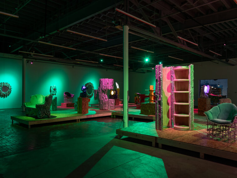 Chris Schanck, A Surreality, 2024. Installation view. Photo by Clare Gotto.